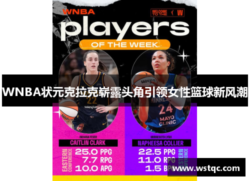 WNBA状元克拉克崭露头角引领女性篮球新风潮